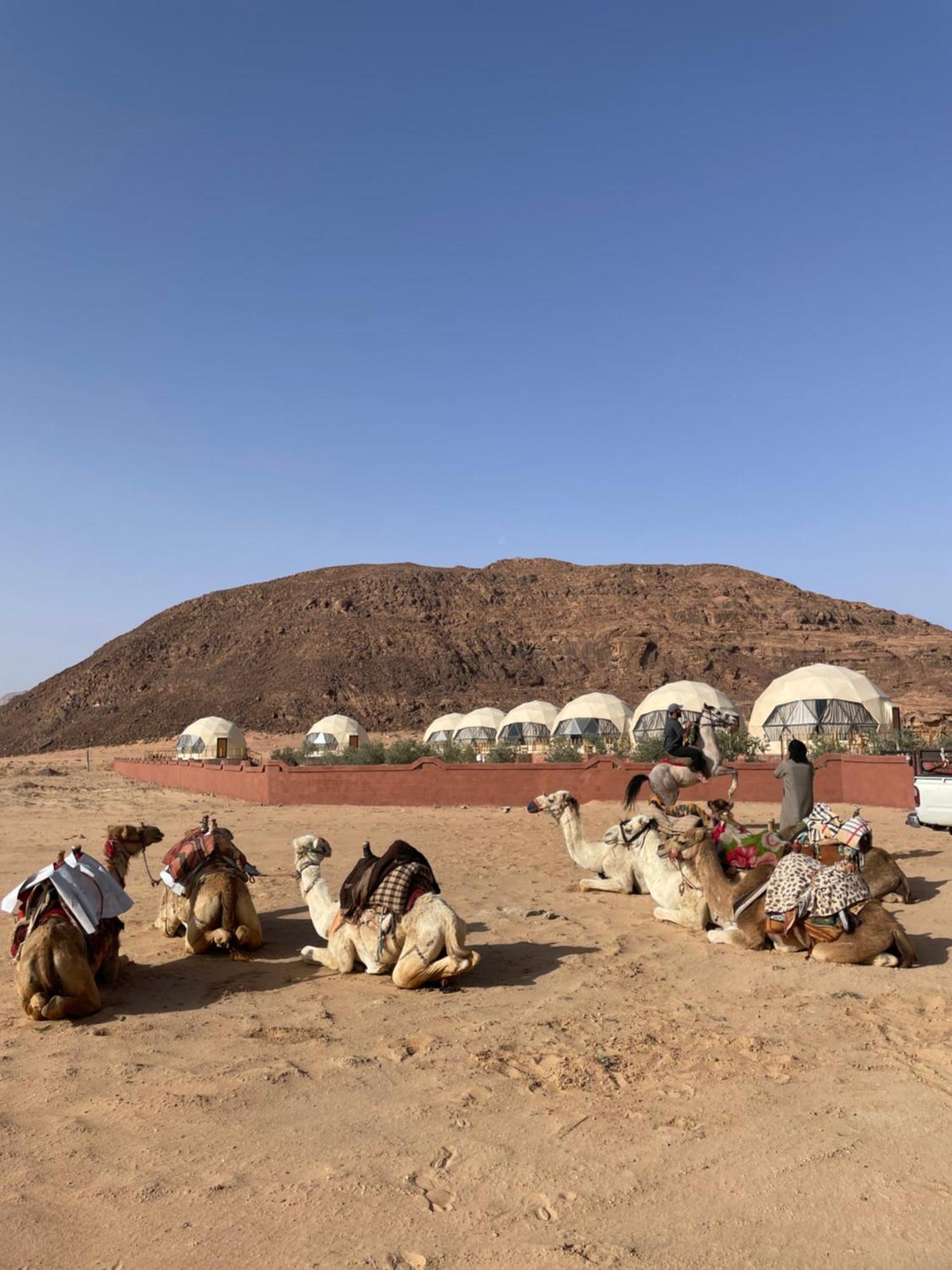 Bilal Luxury Camp Hotel Wadi Rum Exterior foto